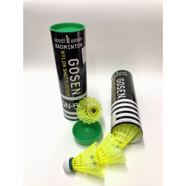 ลูกแบตมินตัน ไนล่อน พลาสติก GOSEN GN506 โกเซ่น ( ปลีก/ส่ง )
