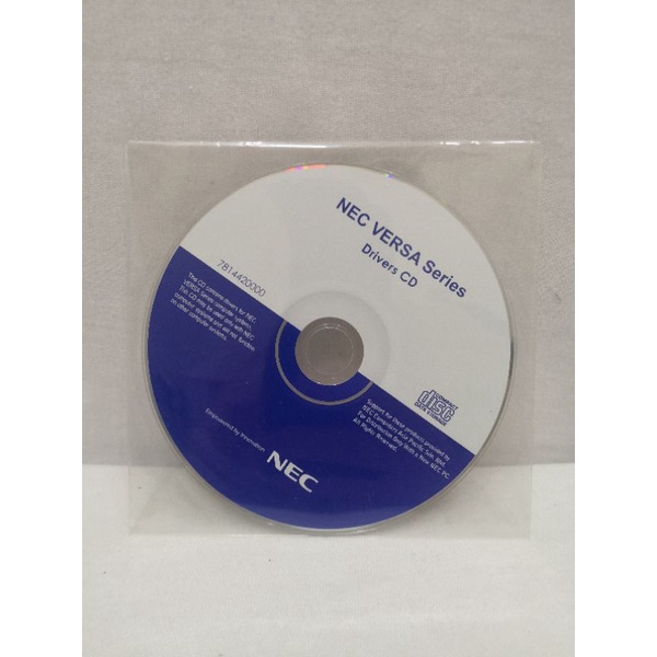 NEC Versa Series Drivers Cd Driver คอมพิวเตอร์ Komputer Pc แล็ปท็อป