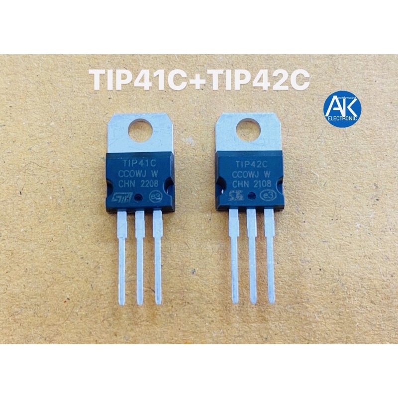 ทรานซิสเตอร์ TIP41 TIP41C TIP42 TIP42C TRANSISTOR 6A/100V