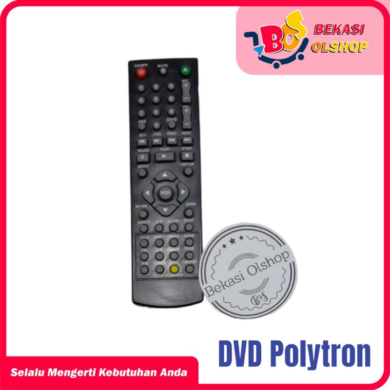รีโมทคอนโทรล เครื่องเล่น DVD Polytron / Polytron DVD Remote