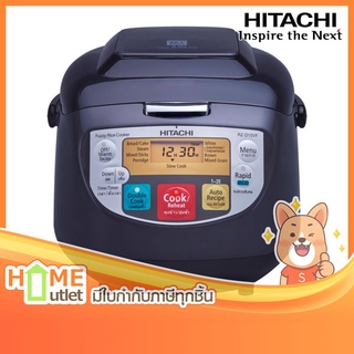 HITACHI หม้อหุงข้าวดิจิตอล 1.0 ลิตร สีดำ รุ่น RZ-D10VF BLACK (13834)