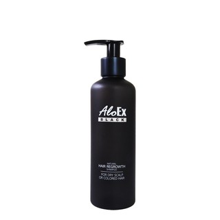 AloEx Hair Regrowth Black Shampoo 200ml  แชมพูหยุดผมร่วง