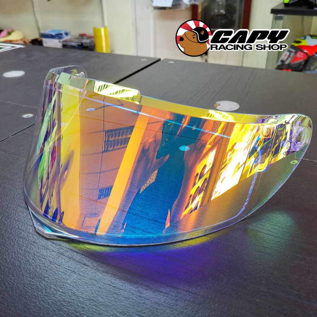 อะไหล่ Real กระจกหน้า บังลม กระจกหมวก ชิลด์หน้า Visor สำหรับ Real Helmet ทุกรุ่น มีหลายสี ปรอทและใส - รูปที่ 2