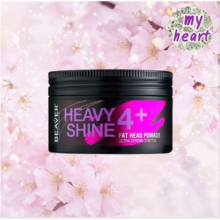 Beaver Magotan Heavy Shine 4+ Fat Head Pomade 100 g ผลิตภัณฑ์จัดแต่งทรงผม