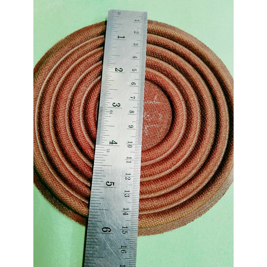 สไปเดอร์ลำโพง ขนาด 15 cm. ขอบเรียบ สไปเดอร์ สีเหลือง