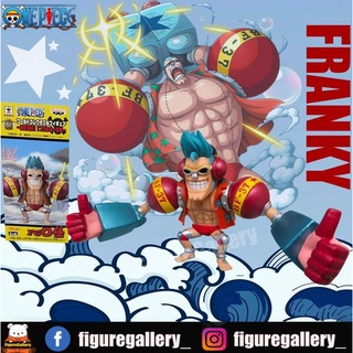 ONE PIECE WCF World Collection Figure ( วันพีซ )  - Franky ( แฟรงกี้ )  มือ 1 สินค้าพร้อมส่ง