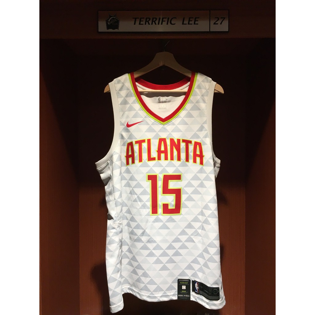 100 Original Nba Jersey Atlanta Hawks 15 Vince Carter Nike Swingman Jerseys White Shopee Thailand