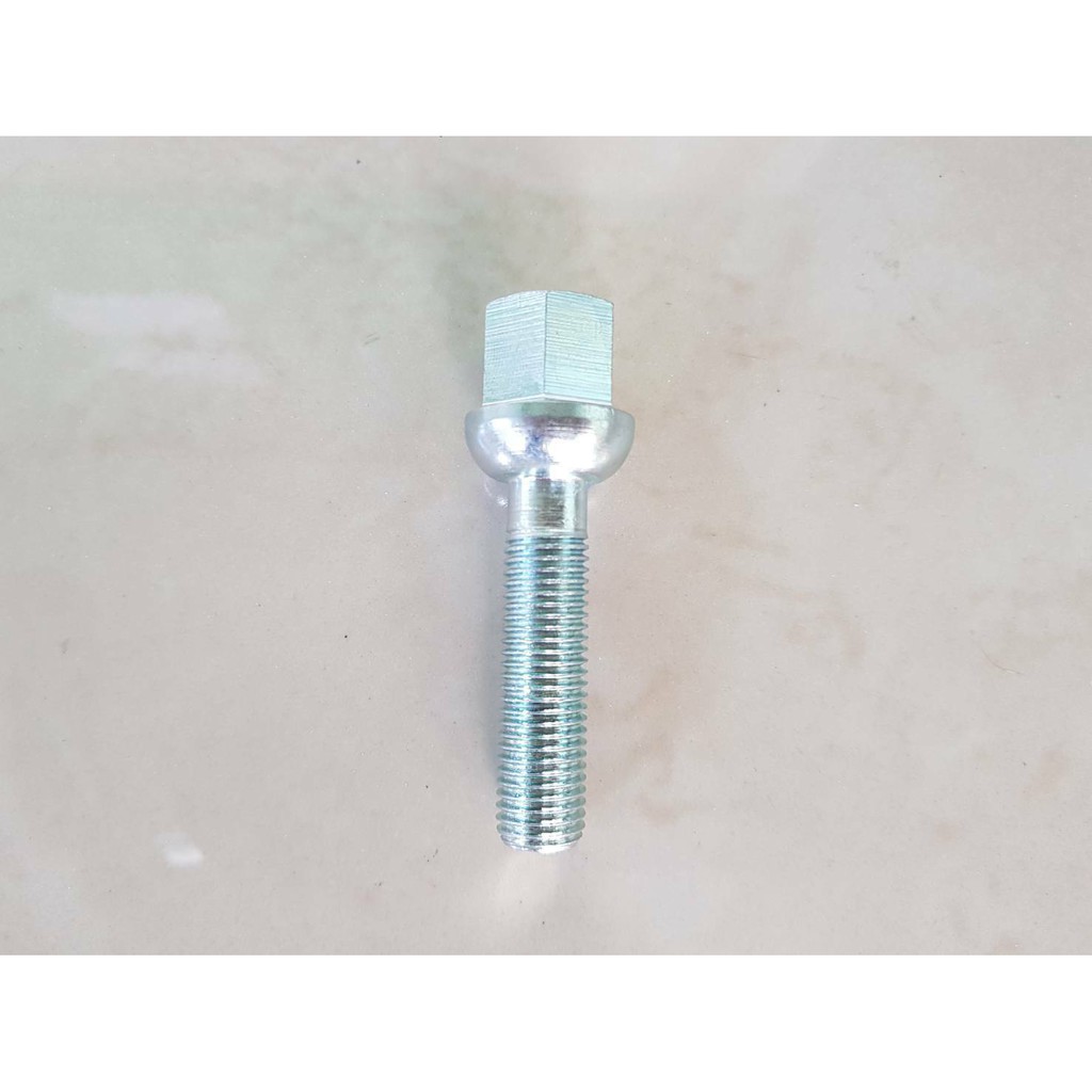 น็อตล้อ(สกรูล้อ) BENZ 12×50มิล *** ขนาดเกลียว 12มิล เกลียวยาว 50มิล ความยาวทั้งตัว80มิล*** ตัวละ95บาท