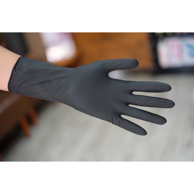 ถุงมือยาง Latex gloves อย่างดี1 กล่องมี 20 ชิ้น ชนิดข้อมือยาว