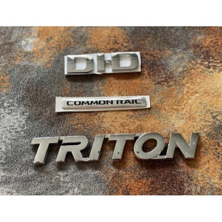 มิตซูบิชิ ไทรทัน ดีไอดี คอมมอนเรล โลโก้ ติดหลังรถ MITSUBISHI TRITON DID COMMON RAIL Sticker&amp;emblem logo