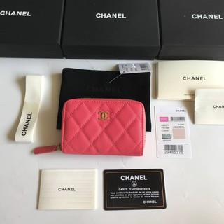 Chanel card holder Grade vip size 11 cm  อปก.Fullboxset