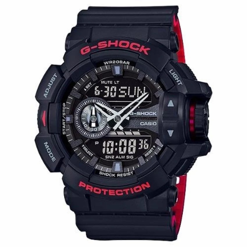 Casio G-Shock นาฬิกาข้อมือผู้ชาย สายเรซิ่น รุ่น GA-400HR-1A