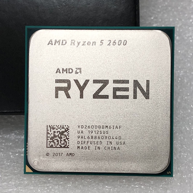 Ryzen 5 2600 +MB A320M ASUS มือสอง ประกัน 15วัน  ใช้งานปกติ