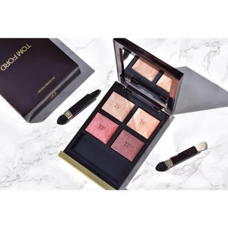 SEP01 ส่งฟรี Tom Ford Eye Color Quad 10g (Tester)  สี Honeymoon /Smoky Quarts อายแชโดว์