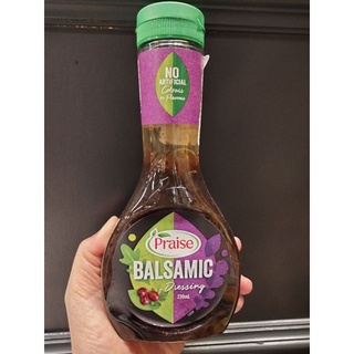 Praise Balsamic Dressing น้ำสลัด เพรส  330ml