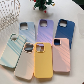 พร้อมส่งในไทย💘 เคสสีพื้น เคสนิ่ม TPU ผิวด้าน ซีรีโคลนสีพื้น TPU-R1656