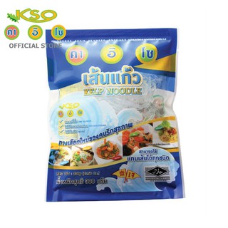 คาอิโซ เส้นแก้ว ชนิดเส้นธรรมดา KELP NOODLE KAISO BRAND