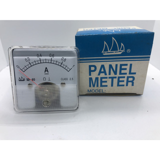 (1ชิ้น) ANALOG PANEL MITER  DC แอมป์มิเตอร์  รุ่น SD-60 DC 1A ขนาด 60x60 MM. ของญี่ปุ่นเก่าเก็บสินค้าใหม่ในไทยพร้อมส่ง