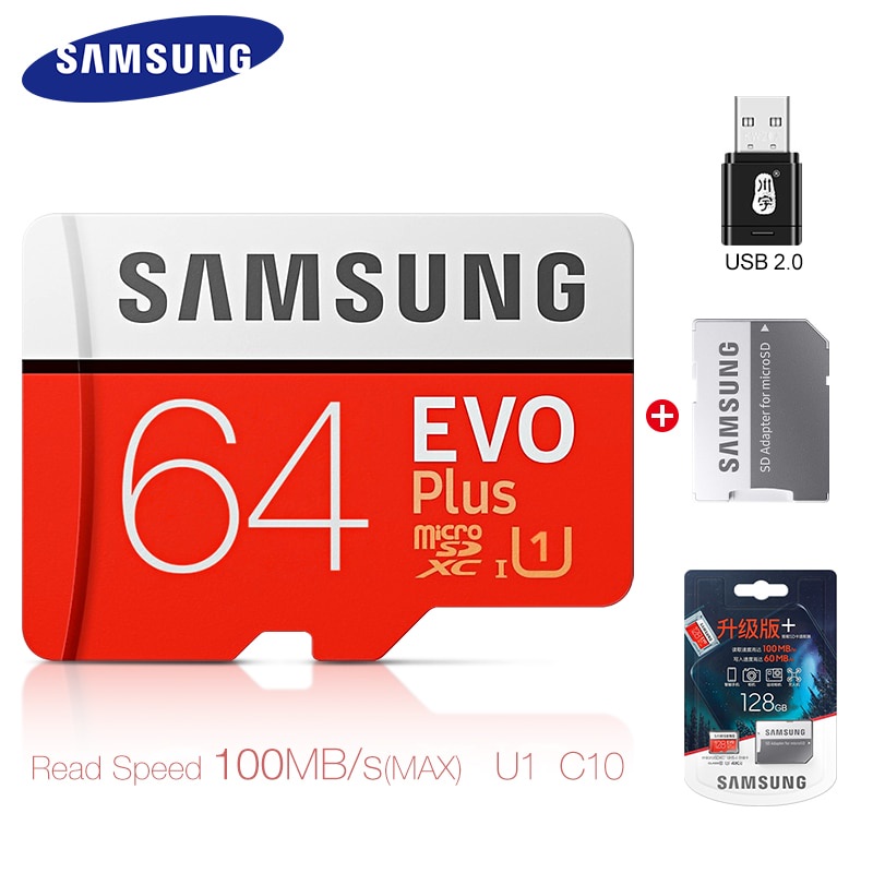 SAMSUNG Micro SD 128GB 32GB 64GB 256GB 512GB U1 U3 Micro SD Card Memory Card