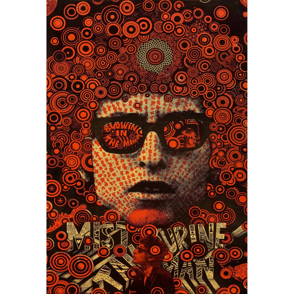 โปสเตอร์ Bob Dylan บ็อบ ดิลลัน Folk Music Poster รูปภาพติดห้อง ตกแต่งผนัง โปสเตอร์วงดนตรี โปสเตอร์ติ