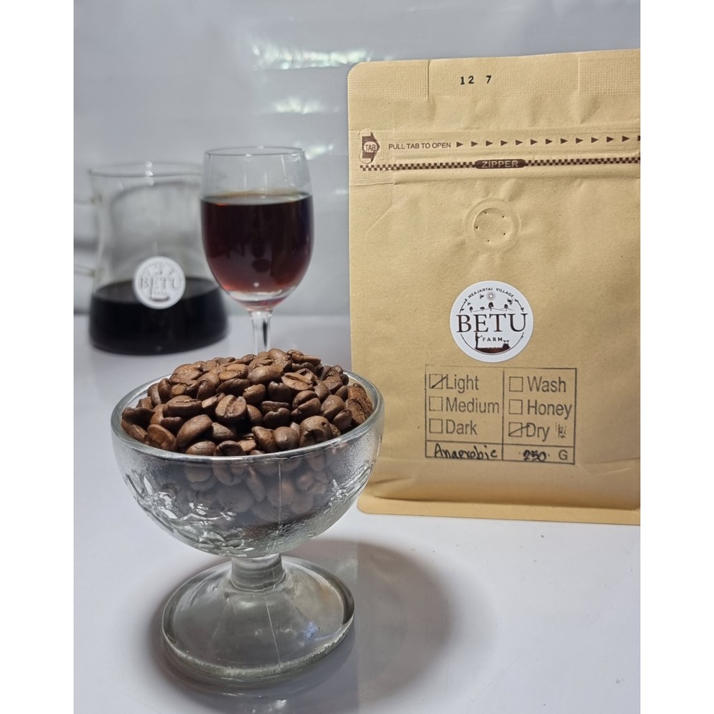 กาแฟคั่วอ่อน บ้านแม่จันใต้ Anaerobic Natural Dry