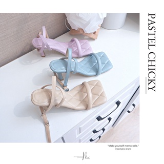 รองเท้าส้นสูง MEESTYLESS Pastel chicky (M212-03)