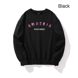 Amnesia Amnesia เสื้อกันหนาว คอกลม สีดํา 2022 มล. _GS_STORE House