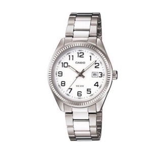 Casio นาฬิกา ข้อมือผู้หญิง สายสแตนเลส รุ่น LTP-1302D-7B (Silver)