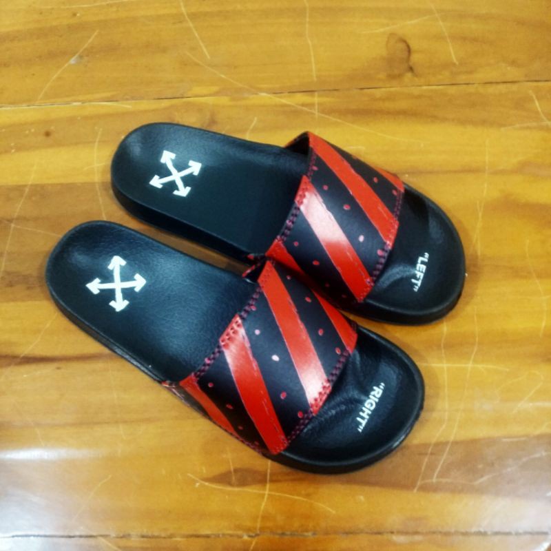 Shopee Sandals รองเท้าแตะ Off ZEBRA Adult 37-43 Rubber Import Or Pay On The Spot