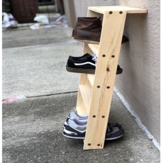 C27 SHOE RACK / MINIMALIST SHOE RACK