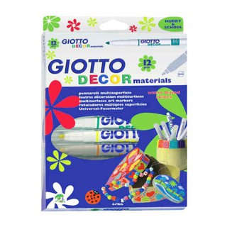 GIOTTO Decor Materials (ปากกาเมจิกตกแต่งวัสดุ)
