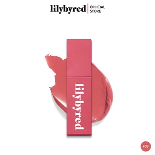 LILYBYRED MOOD LIAR VELVET TINT 4g. #03 Like a Pure Apricot (ลิปทิ้น ติดทน)