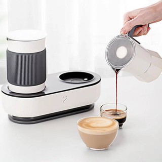 เครื่องชงกาแฟแฟนซี Fancy coffee machine เครื่องชงกาแฟในบ้าน เครื่องปั่นนมไฟฟ้าในครัวเรือน🙏🙏🥰 สินค้าพร้อมส่ง👍👍👍