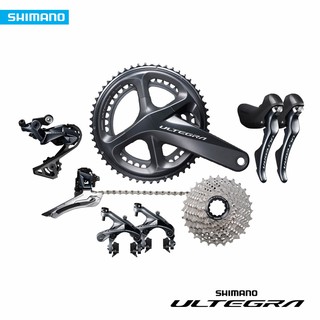 ชุดเกียร์ Shimano GROUP ULTEGRA R8000 ริมเบรค รุ่นใหม่ มีกล่อง