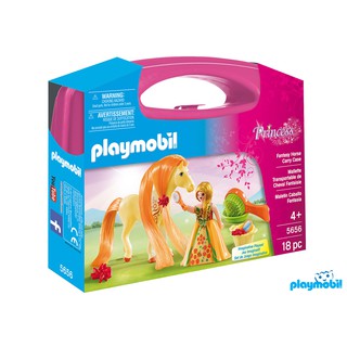 Playmobil 5656  Carry Case Fantasy Horse แอ็คชั่นฟิกเกอร์  เซ็ตกระเป๋าใหญ่ เจ้าหญิงม้าแสนรู้