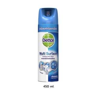 Dettol Multi Surface Disinfectant Spray 450ml กลิ่น  Crisp Breeze 🌈