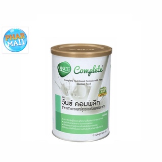 ONCE COMPLETE 400g วันซ์ คอมพลีท อาหารทางการแพทย์สูตรครบถ้วนผสมใยอาหาร