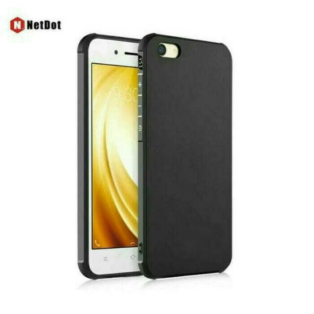 Softcase slim black mate vivo Y69 (V7) / ปลอกมาการอง vivo Y69 (v7)
