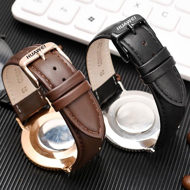 สายนาฬิกาข้อมือหนัง 20 มม. 22 มม. สําหรับ Huawei Original GT2 GT3 GT3pro 43 มม. 42 มม. 46 มม. Huawei Watch GT2e GT2 Pro GT