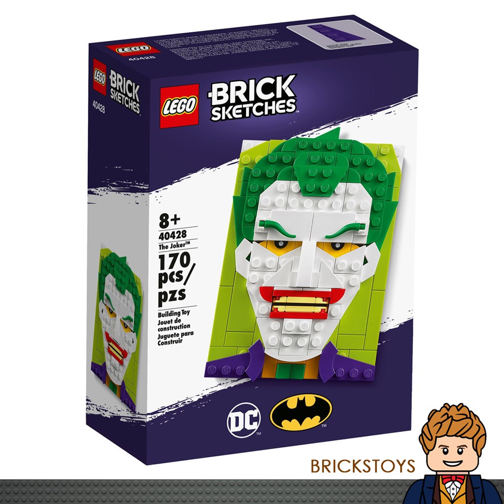 LEGO 40428 The Joker แท้ 100% เลโก้ Exclusives Brick Sketches ✤ สินค้าใหม่ ✤