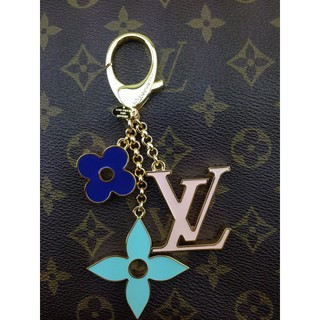 superbrandname FLEUR DE MONOGRAM BAG CHARM