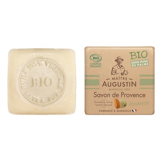 Maitre Augustin Provence Soap Sweet Almond สบู่ออแกนิค โปรวองซ์ โซบ สวีทอัลมอนด์ กลิ่นสวีทอัลมอนด์ (100 g)