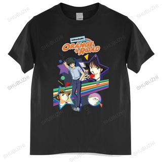 [COD]ขายดี เสื้อยืดคอกลม ผ้าฝ้าย พิมพ์ลายอนิเมะ Kimagure Orange Road V1 Poster Tv Series 1987 สําหรับผู้ชายS-5XL