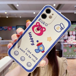 VIVO Y20 Y12s Y20s G Y12 Y15 Y17 X50 X60 V20 S1 Pro Y19 V15 V9 Y81 Y91 V11i V5 V5s Cartoon Side Pattern Anti-shock Silicone Soft Case ST