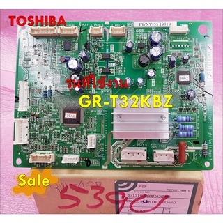 อะไหล่ของแท้/เมนบอร์ดตู้เย็นโตชิบา/แผงวงจรตู้เย็นโตชิบา/TOSHIBA/44T60539U/ใช้กับรุ่น GR-T32KBZ