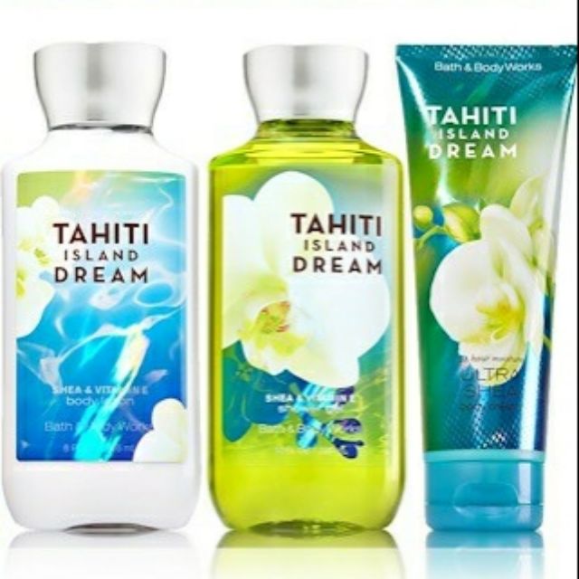 Bath &amp; Body Works -Tahiti Island Dream- Body Lotion