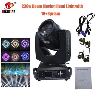 New stage lighting sharpy beam 230w beam moving head 7R 230w beam with 16 8 prism  For DJ Club Nightclub Party DMX Stage