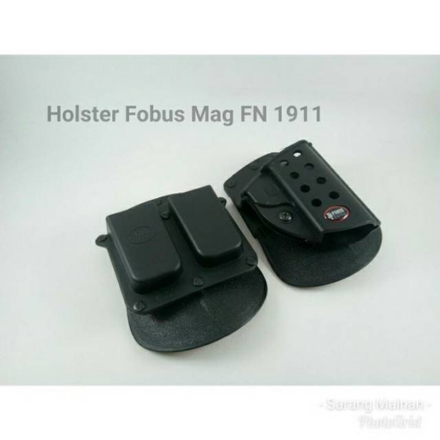 Fobus FN Holster/Forbus 1911 Weapon Holster พร้อมกระเป๋านิตยสารคู่