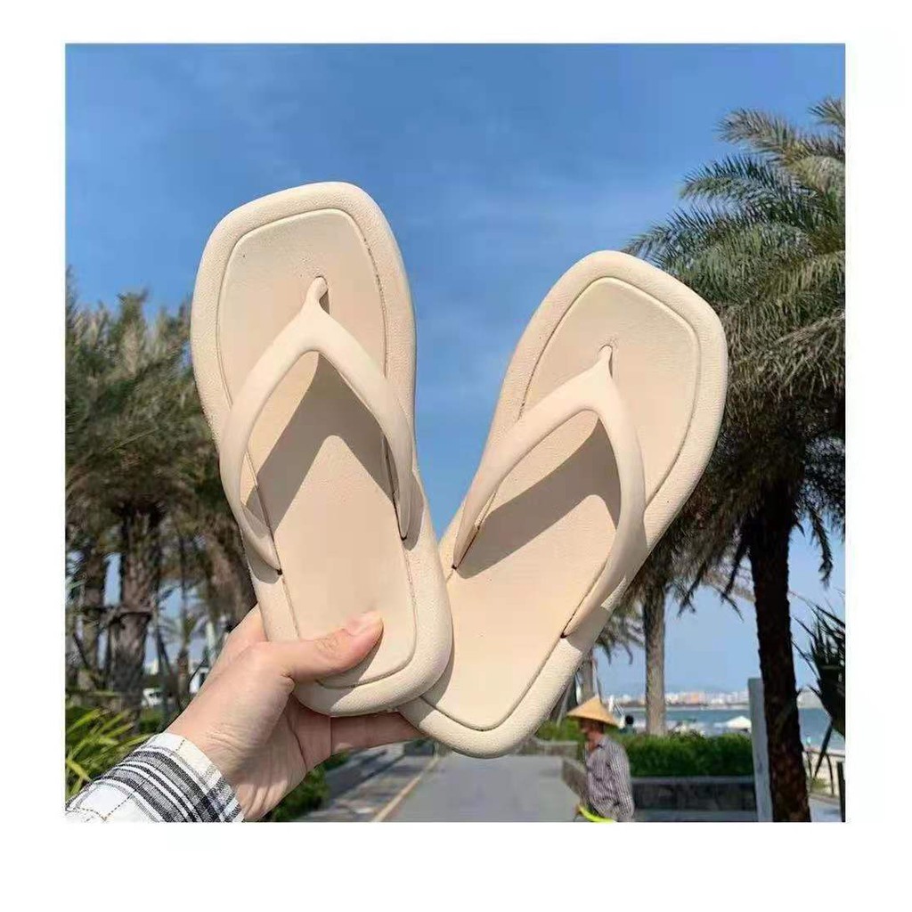 happy_fashion9 : รองเท้าแตะ แบบคีบ สีสดใส พื้นนุ่ม เบา ใสสบาย รุ่น TX037