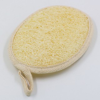 บวบขัดตัวธรรมชาติ ทรงวงรี Natural Loofah for Body Scrub